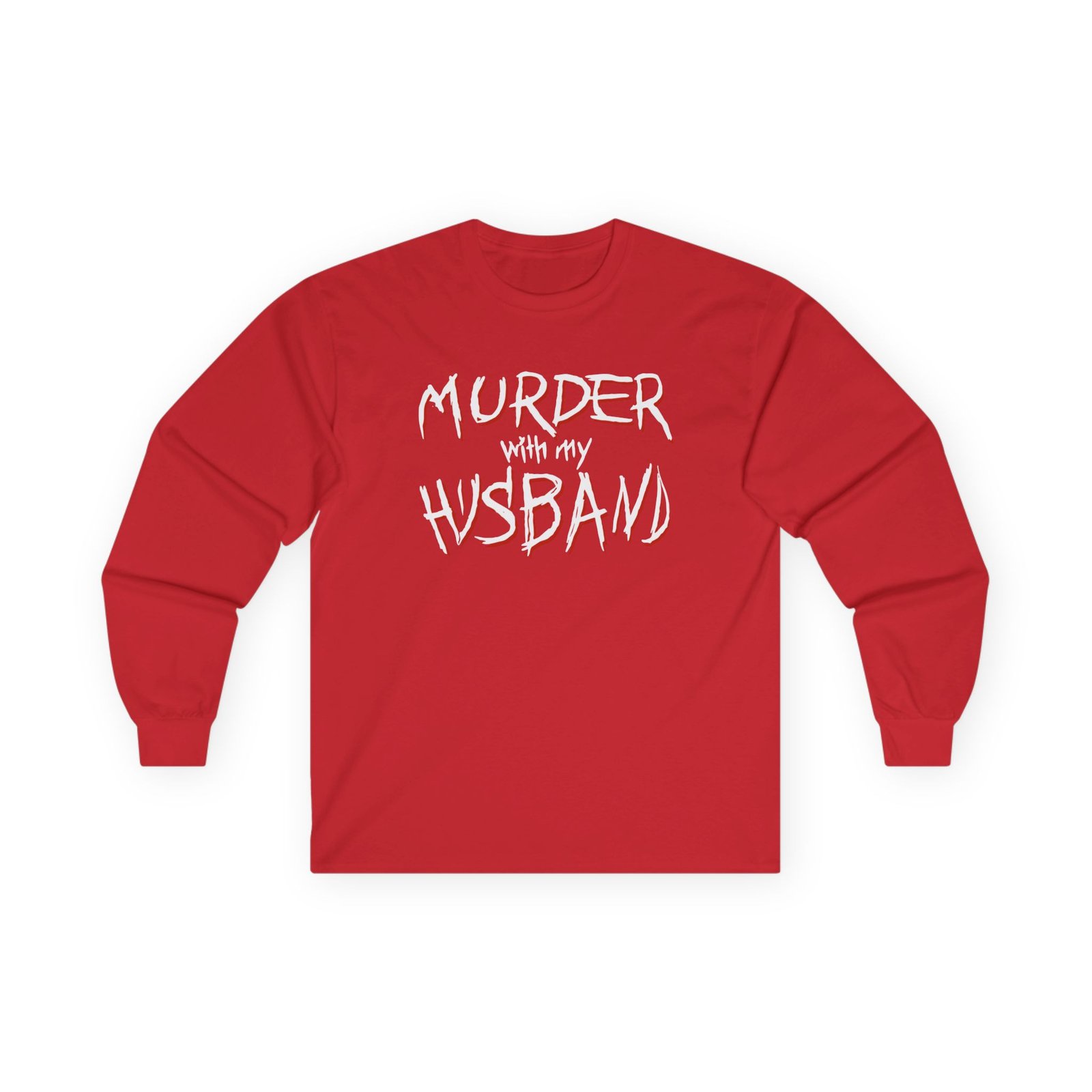 Murder With My Husband Unisex Ultra Cotton Long Sleeve Tee
