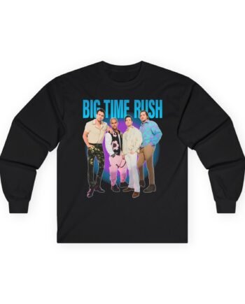 Big Time Rush Btr Portrait Unisex Ultra Cotton Long Sleeve Tee