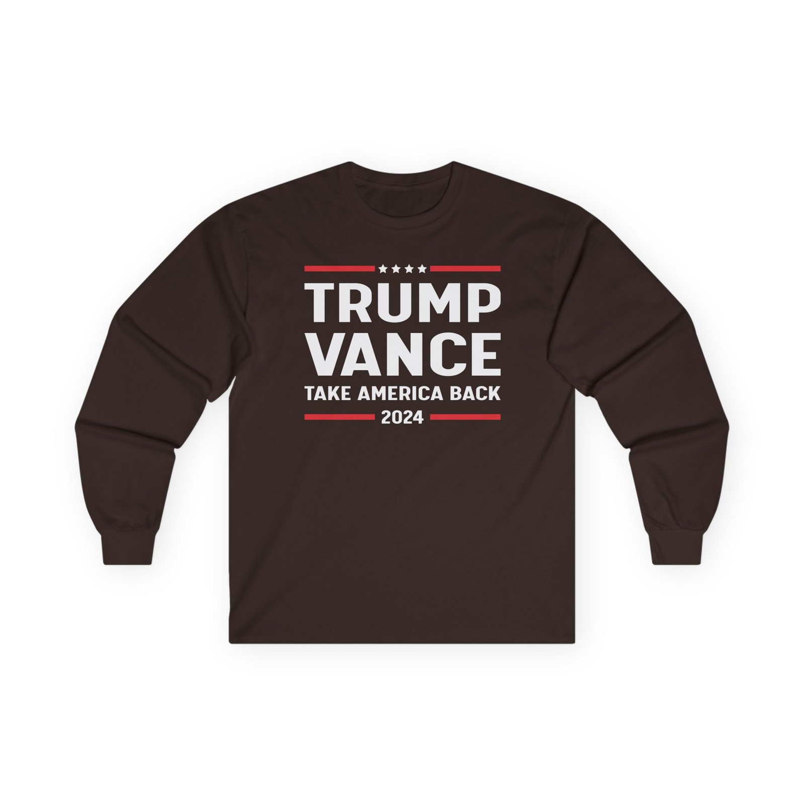 Support Trump Vance 2024 With This Take America Back Unisex Ultra Cotton Long Sleeve Tee