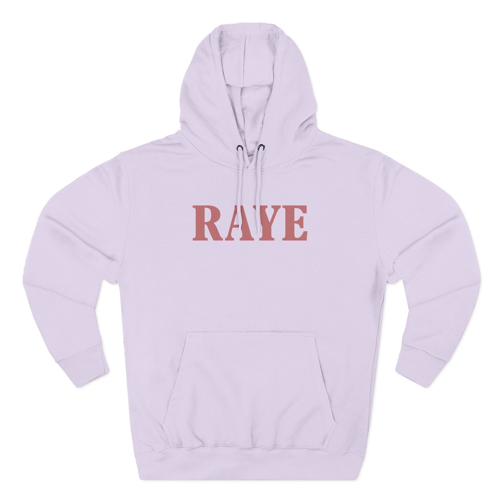 Raye Logo Three-Panel Fleece Hoodie