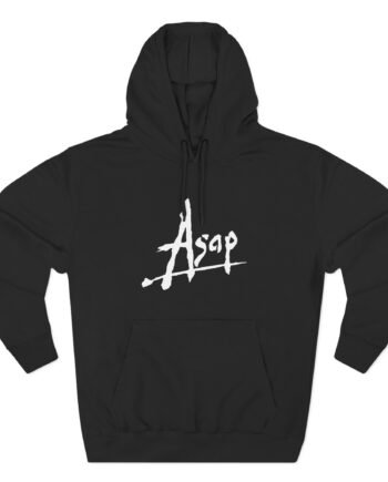 Asap Rocky Three-Panel Fleece Hoodie