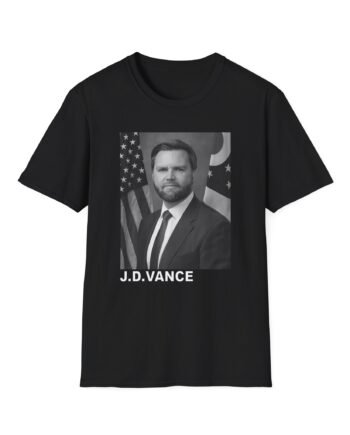 Jd Vance Portrait Pro Unisex Softstyle T-Shirt
