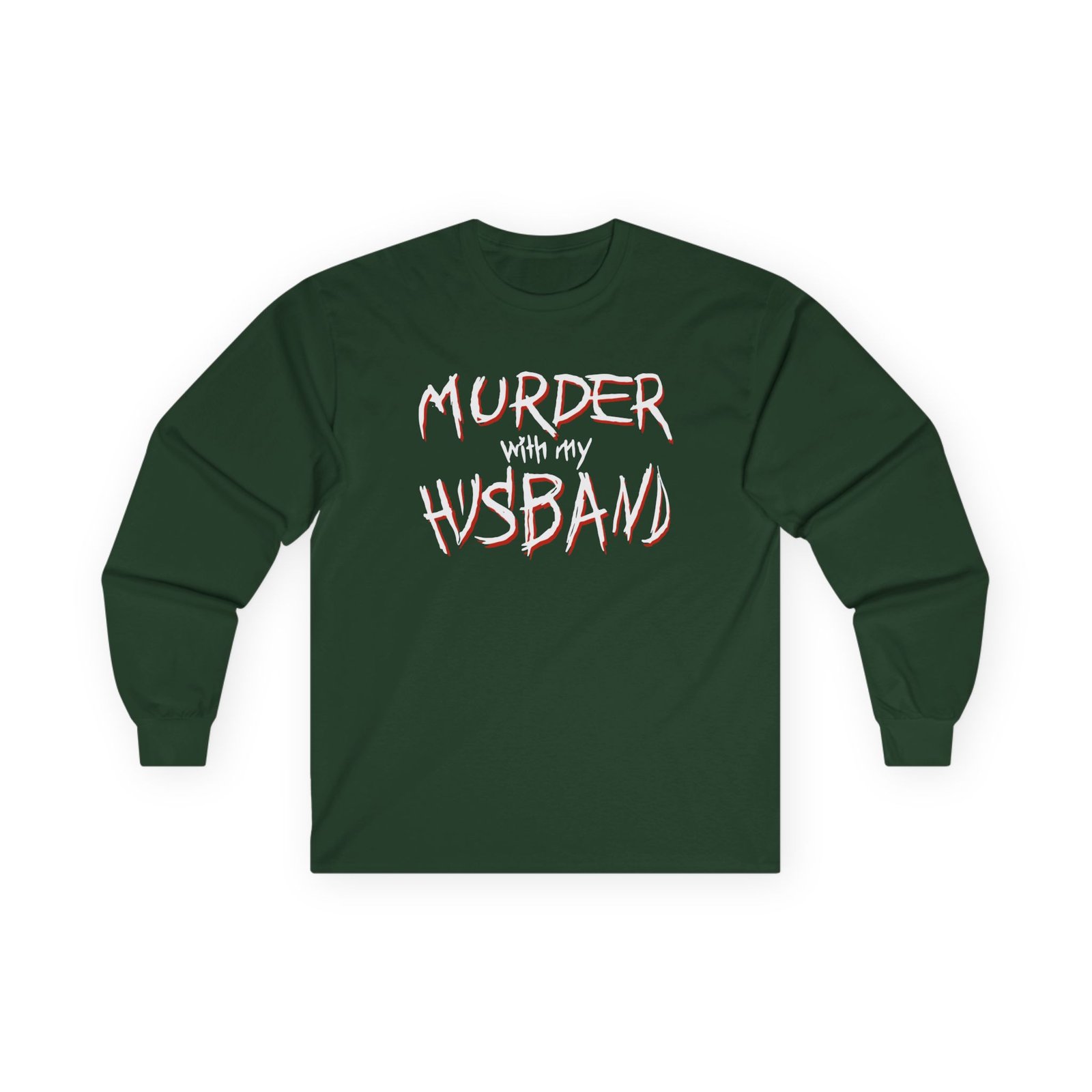 Murder With My Husband Unisex Ultra Cotton Long Sleeve Tee