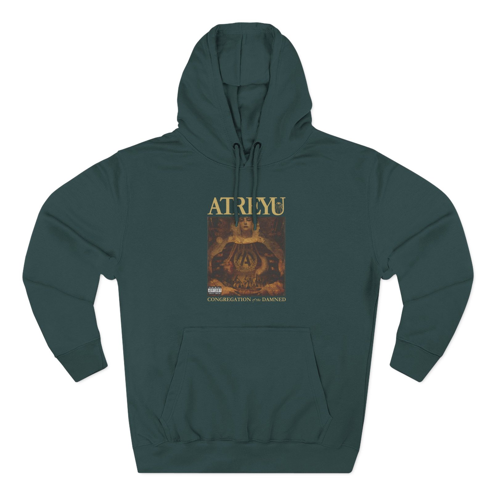 Atreyu Congregation of the Damned Three-Panel Fleece Hoodie