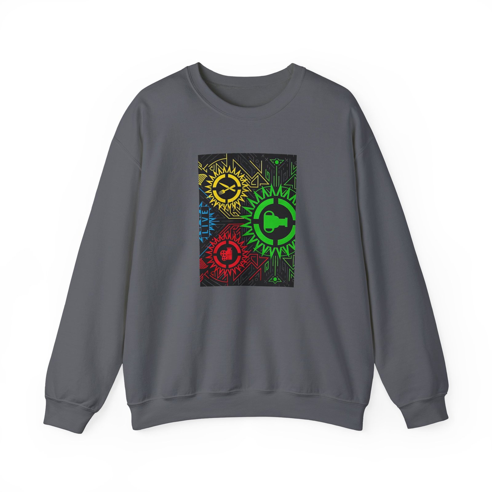 Matpat Game Theory 10th Anniversary Unisex Heavy Blend™ Crewneck Sweatshirt