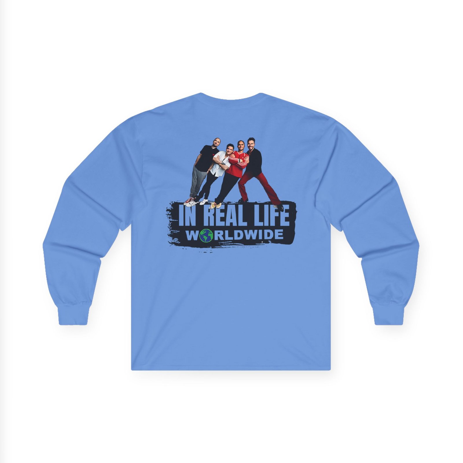 Big Time Rush Btr in Real Life Worldwide Unisex Ultra Cotton Long Sleeve Tee