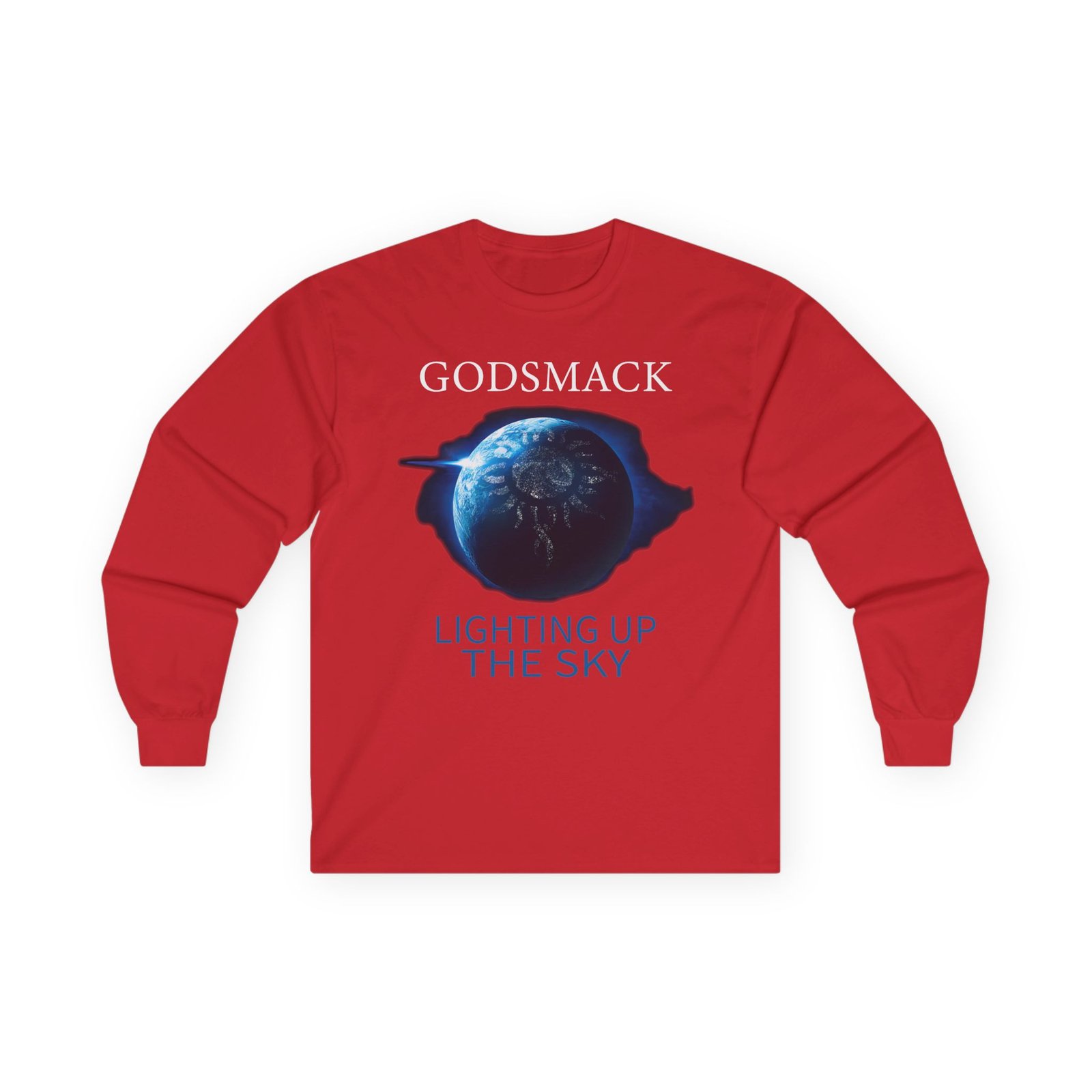 Godsmack Plighting Up the Sky Album Unisex Ultra Cotton Long Sleeve Tee