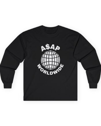 Asap Rocky Asap Worldwide Starter Basketball Unisex Ultra Cotton Long Sleeve Tee