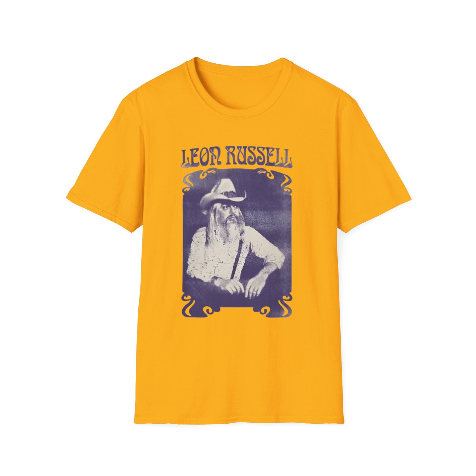 Leon Russell Unisex Softstyle T-Shirt