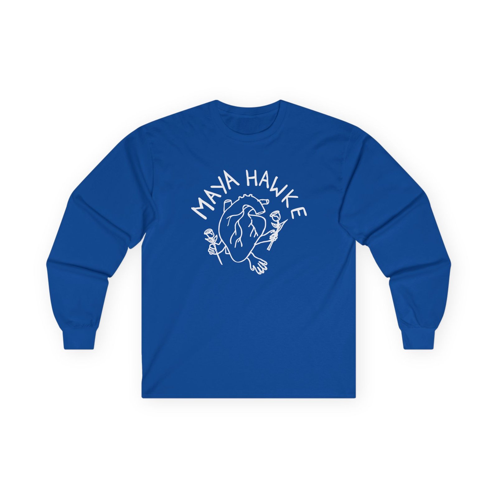 Maya Hawke Generous Heart Unisex Ultra Cotton Long Sleeve Tee
