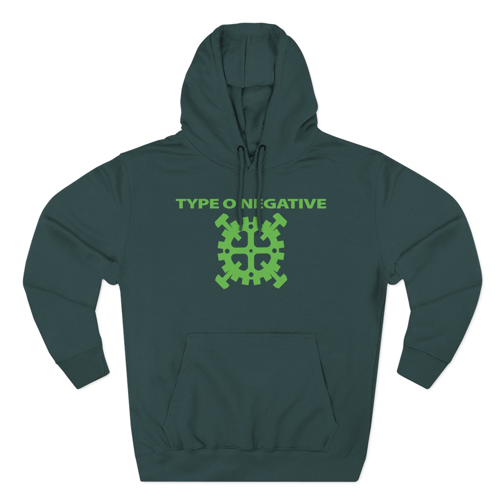 Type O Negative Gear Three-Panel Fleece Hoodie