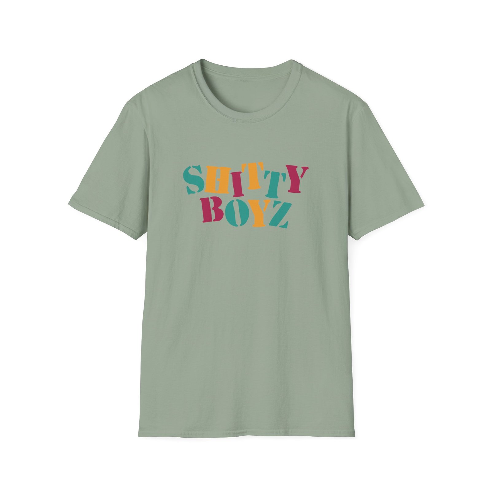 Babytron Shittyboyz Stencil Unisex Softstyle T-Shirt