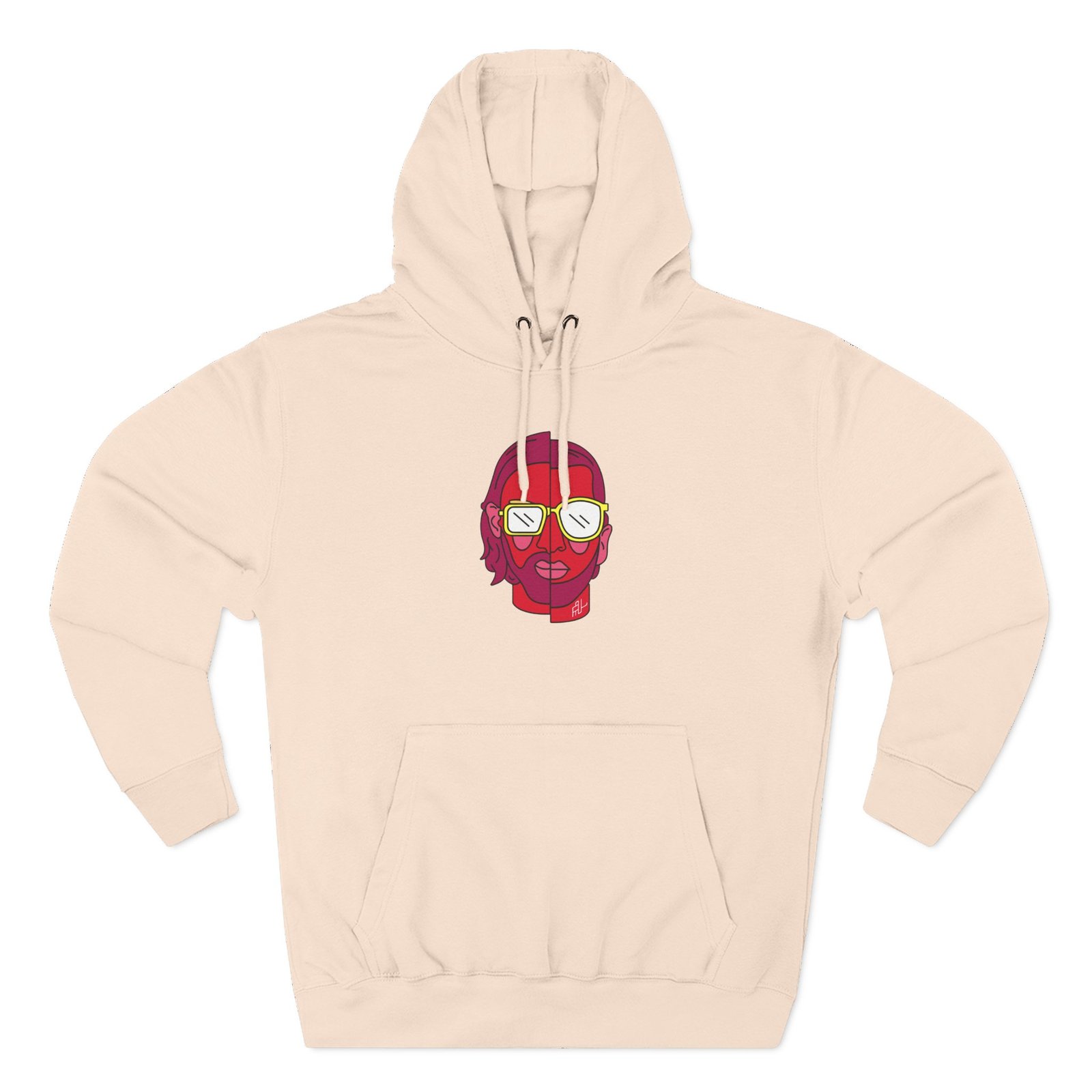 Pnl Le Monde Chico Album Three-Panel Fleece Hoodie