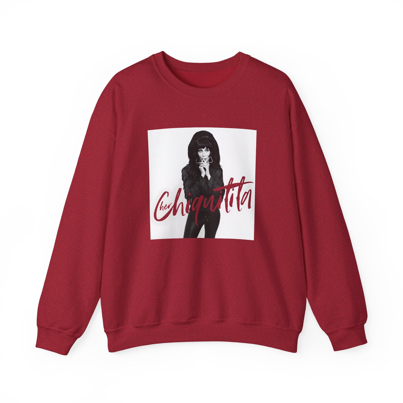 Cher Chiquitita Photo Unisex Heavy Blend™ Crewneck Sweatshirt