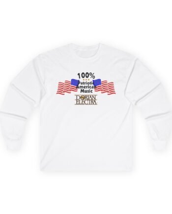 Dorian Electra Patriotic American Music Unisex Ultra Cotton Long Sleeve Tee