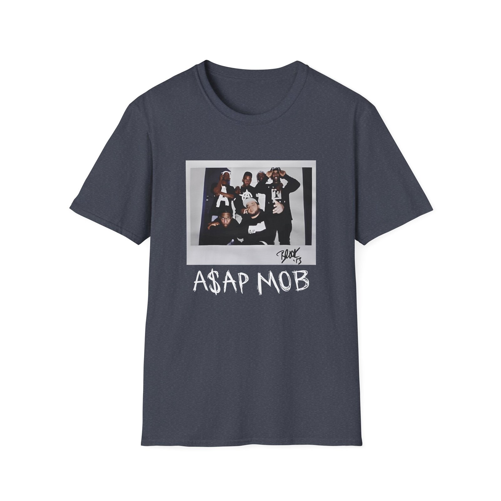 Asap Mob Og 2015 Block 13 Unisex Softstyle T-Shirt