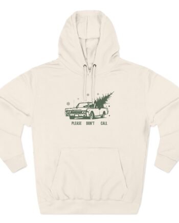 BHS Please Don't Call Three-Panel Fleece Hoodie