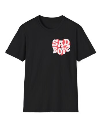 Sad Boyz by Junior H Heart Unisex Softstyle T-Shirt
