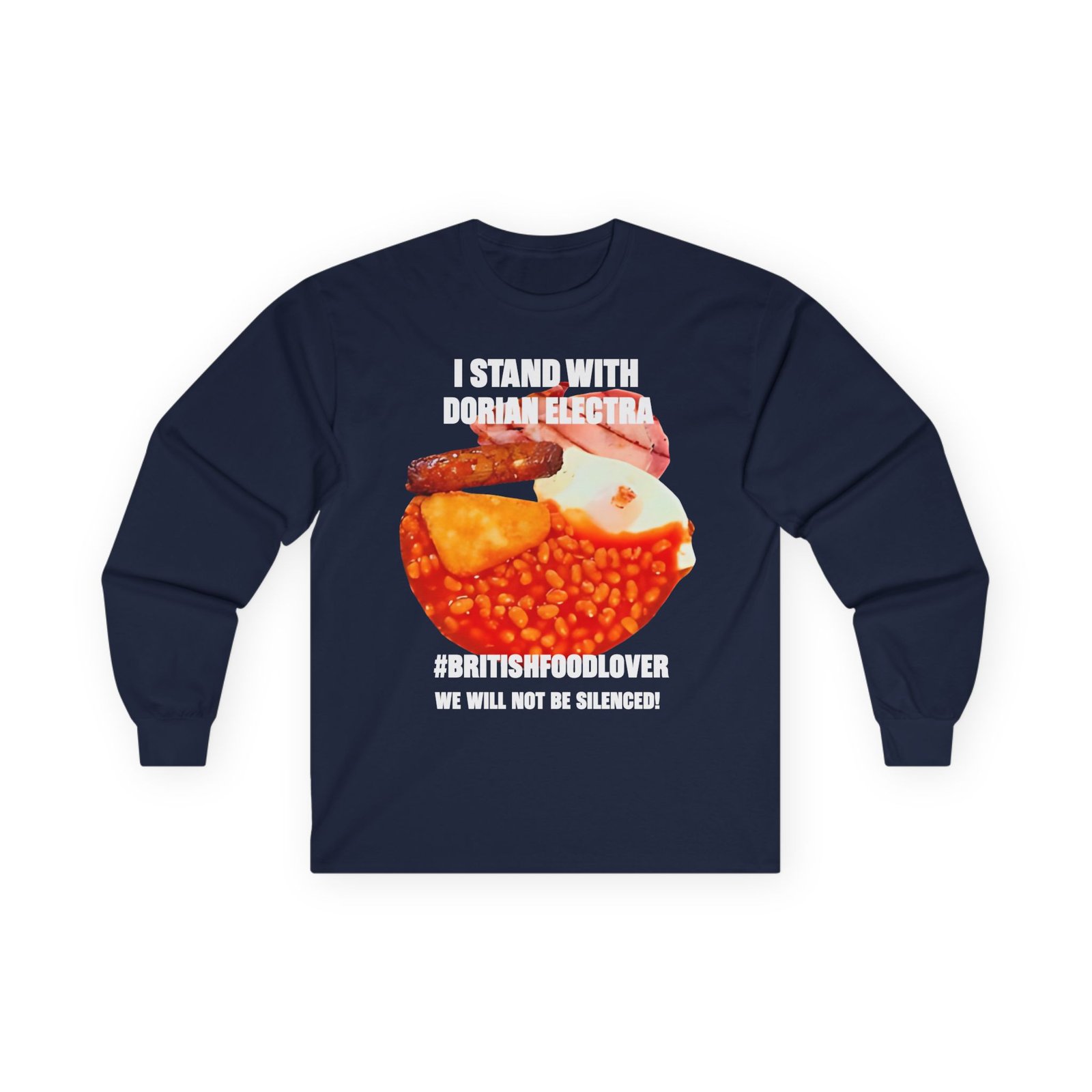 Dorian Electra I Stand With Unisex Ultra Cotton Long Sleeve Tee