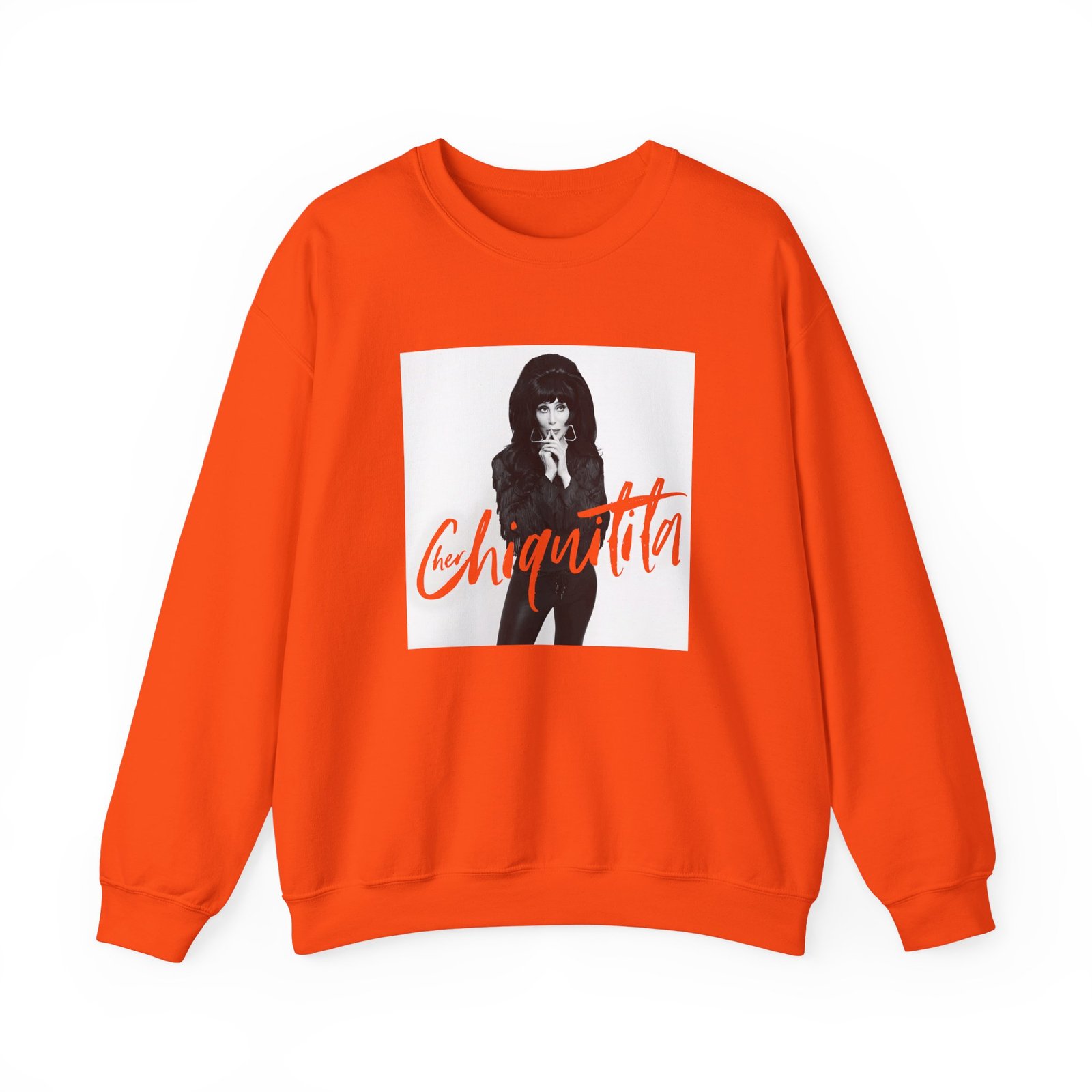 Cher Chiquitita Photo Unisex Heavy Blend™ Crewneck Sweatshirt