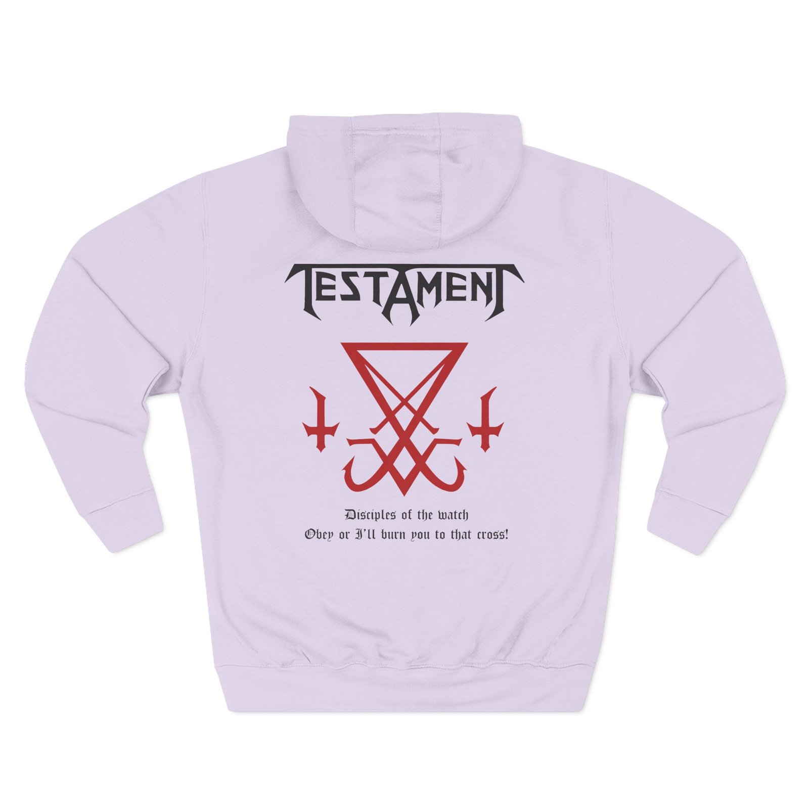 Testament Lucifer Three-Panel Fleece Hoodie