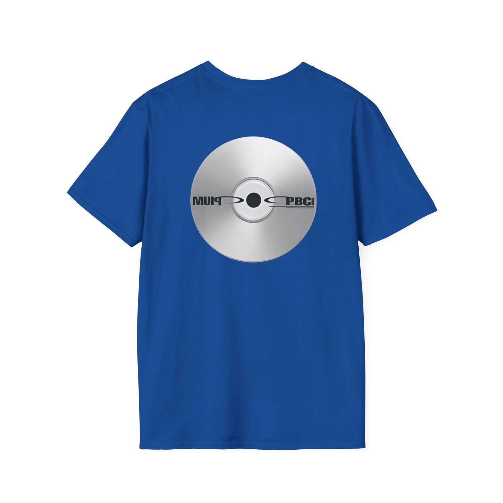 PC Iam Silver Disc Unisex Softstyle T-Shirt