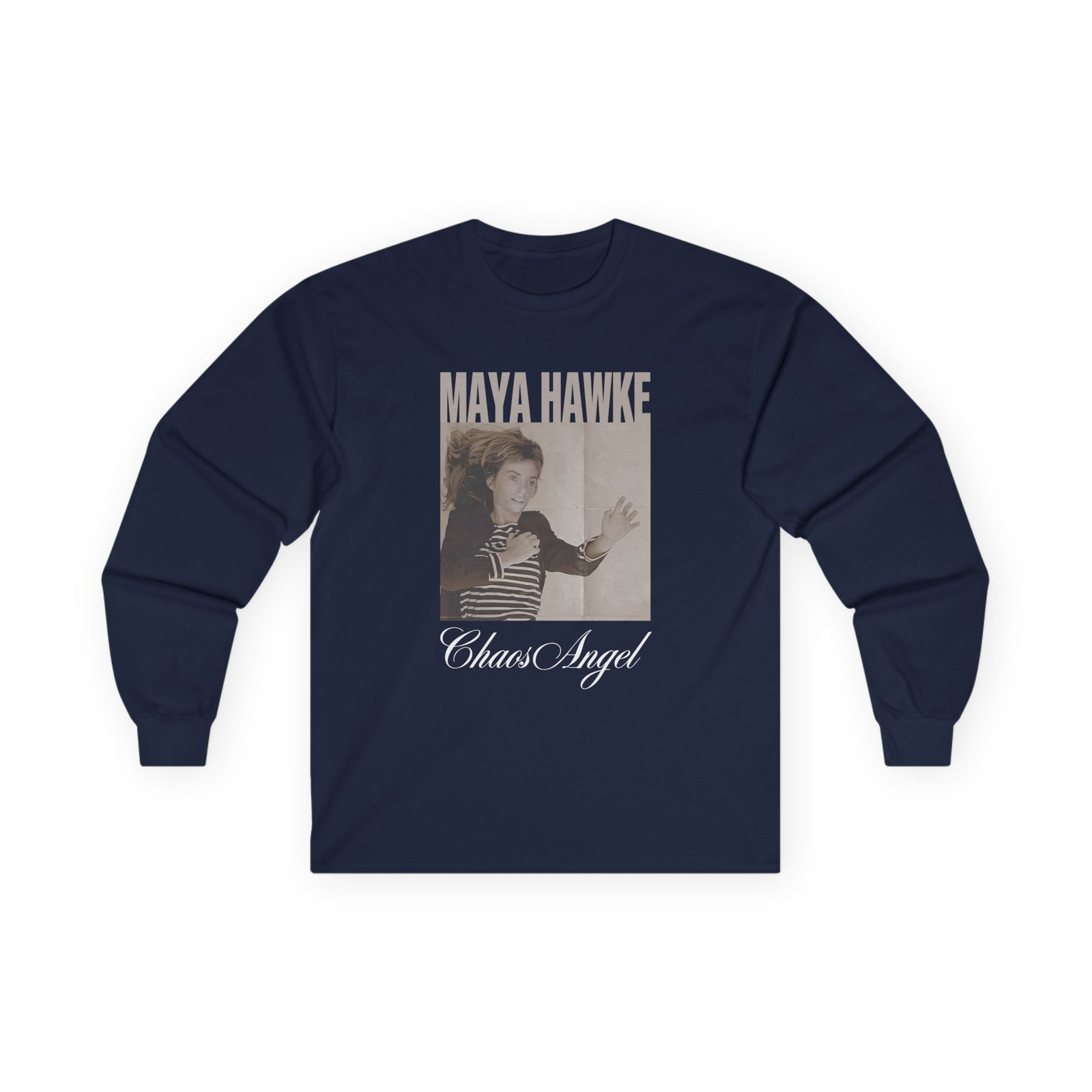 Maya Hawke Chaos Angel Unisex Ultra Cotton Long Sleeve Tee