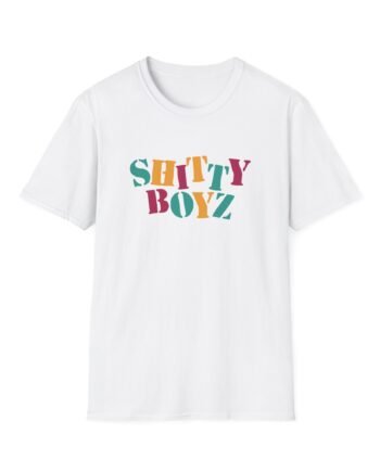 Babytron Shittyboyz Stencil Unisex Softstyle T-Shirt