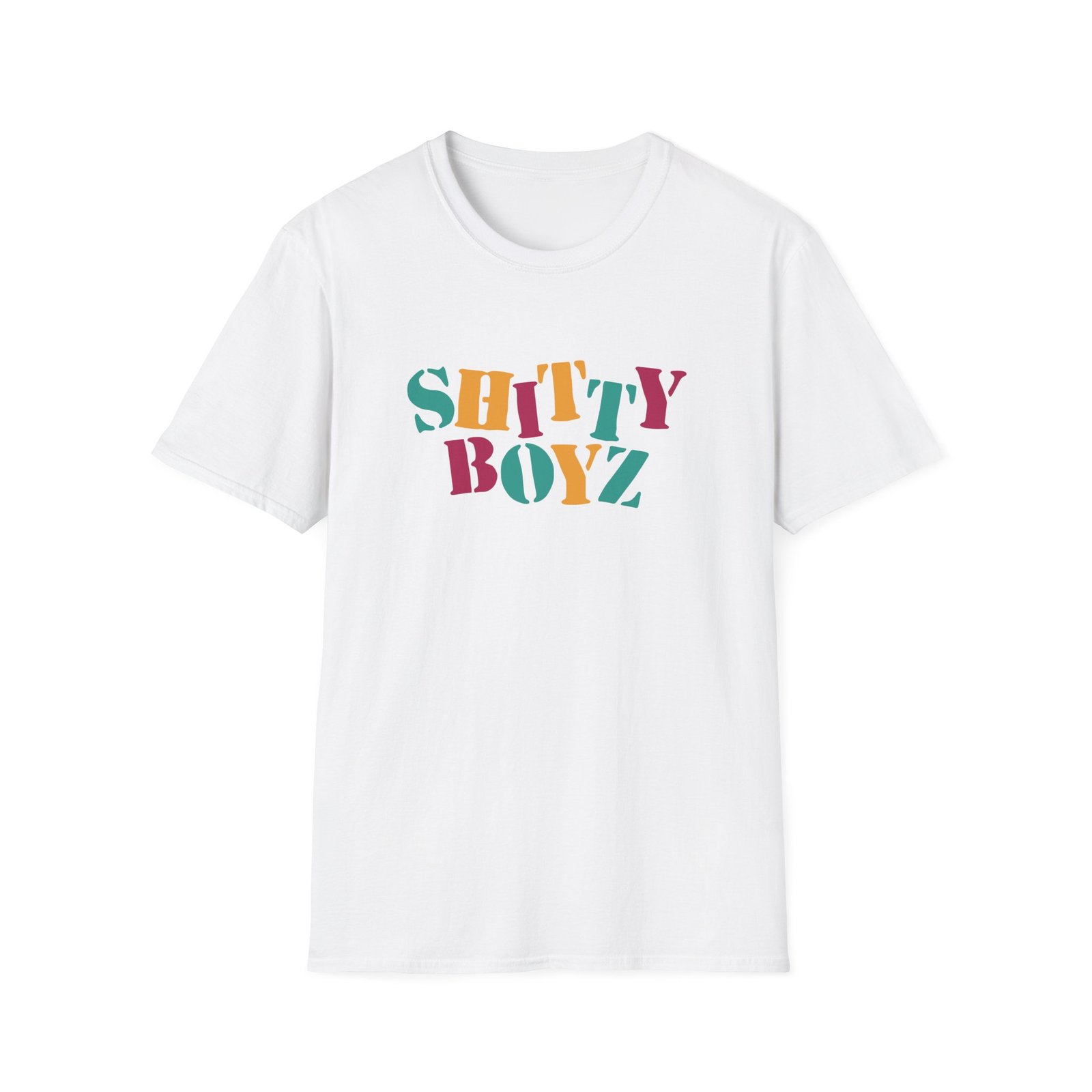 Babytron Shittyboyz Stencil Unisex Softstyle T-Shirt