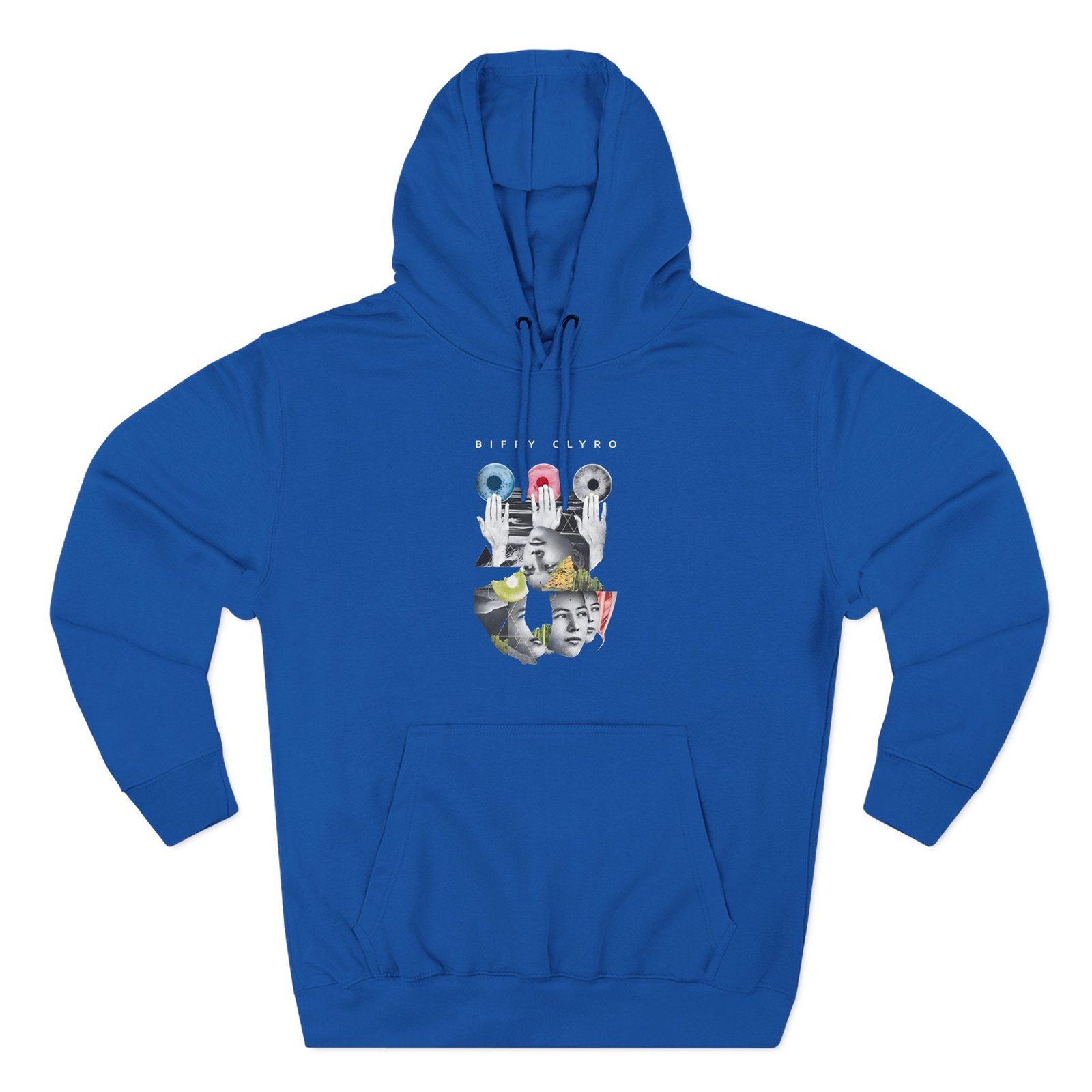Biffy Clyro Hands Three-Panel Fleece Hoodie