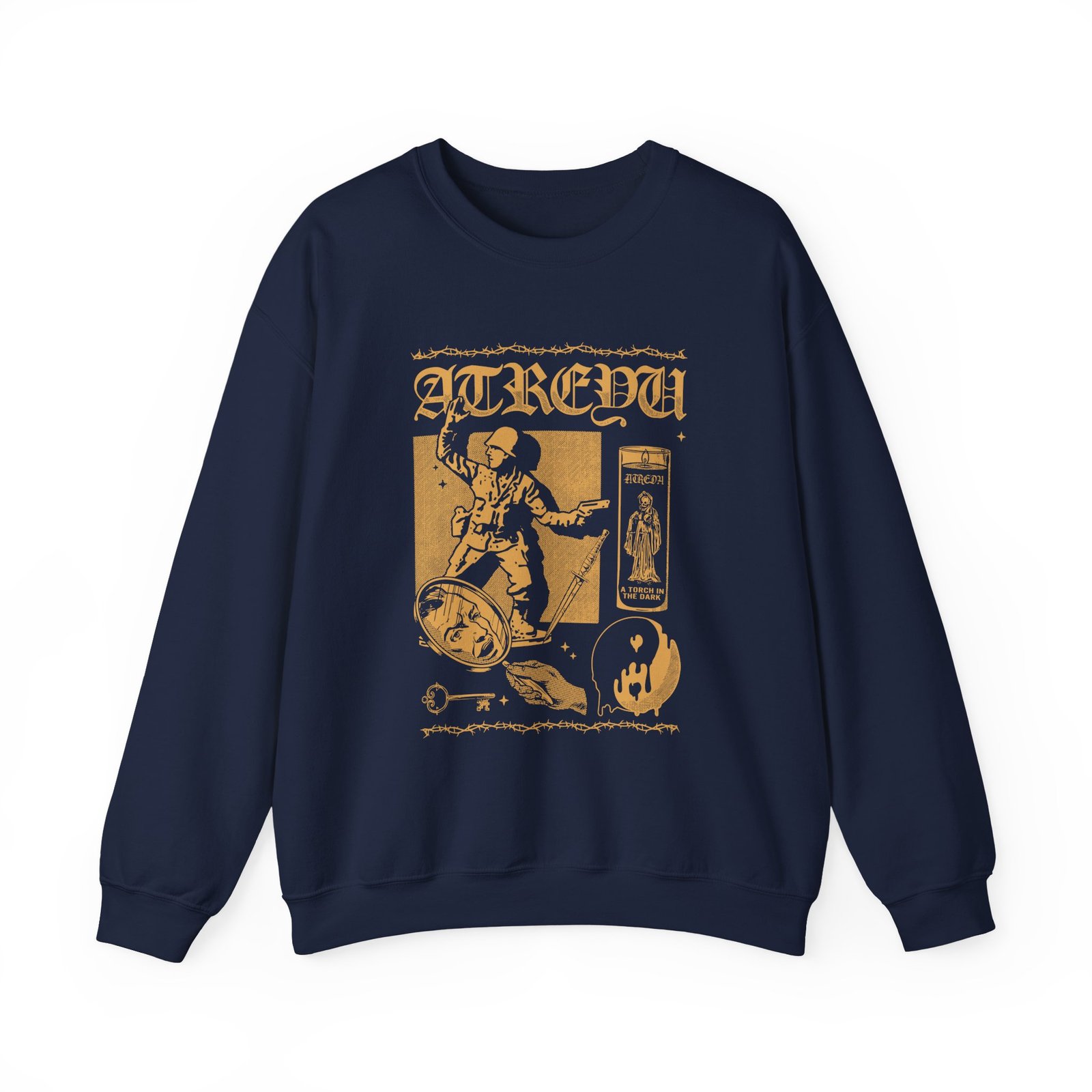 Atreyu Atitd Torch Light Unisex Heavy Blend™ Crewneck Sweatshirt