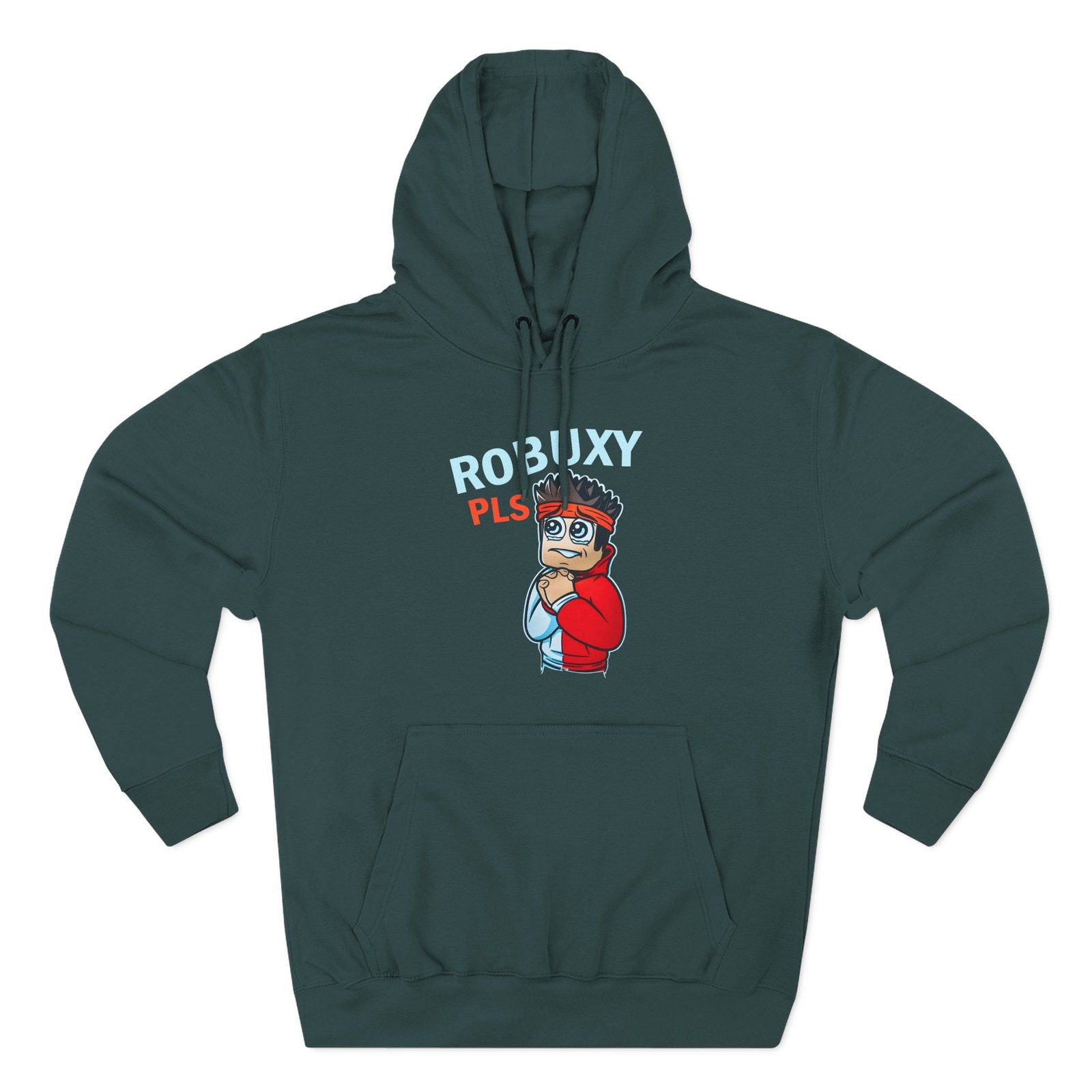 Housebox Robuxy Pls Three-Panel Fleece Hoodie