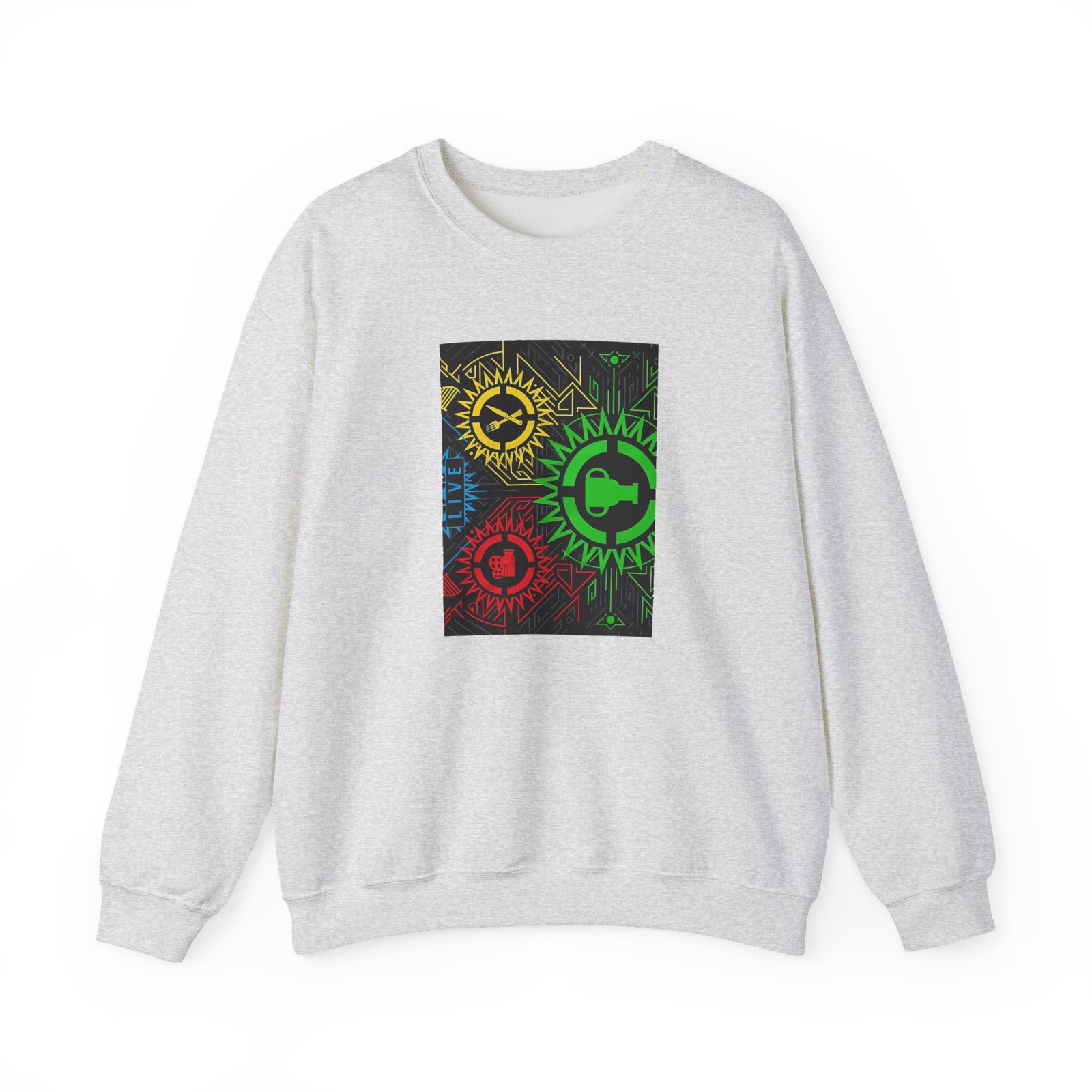 Matpat Game Theory 10th Anniversary Unisex Heavy Blend™ Crewneck Sweatshirt