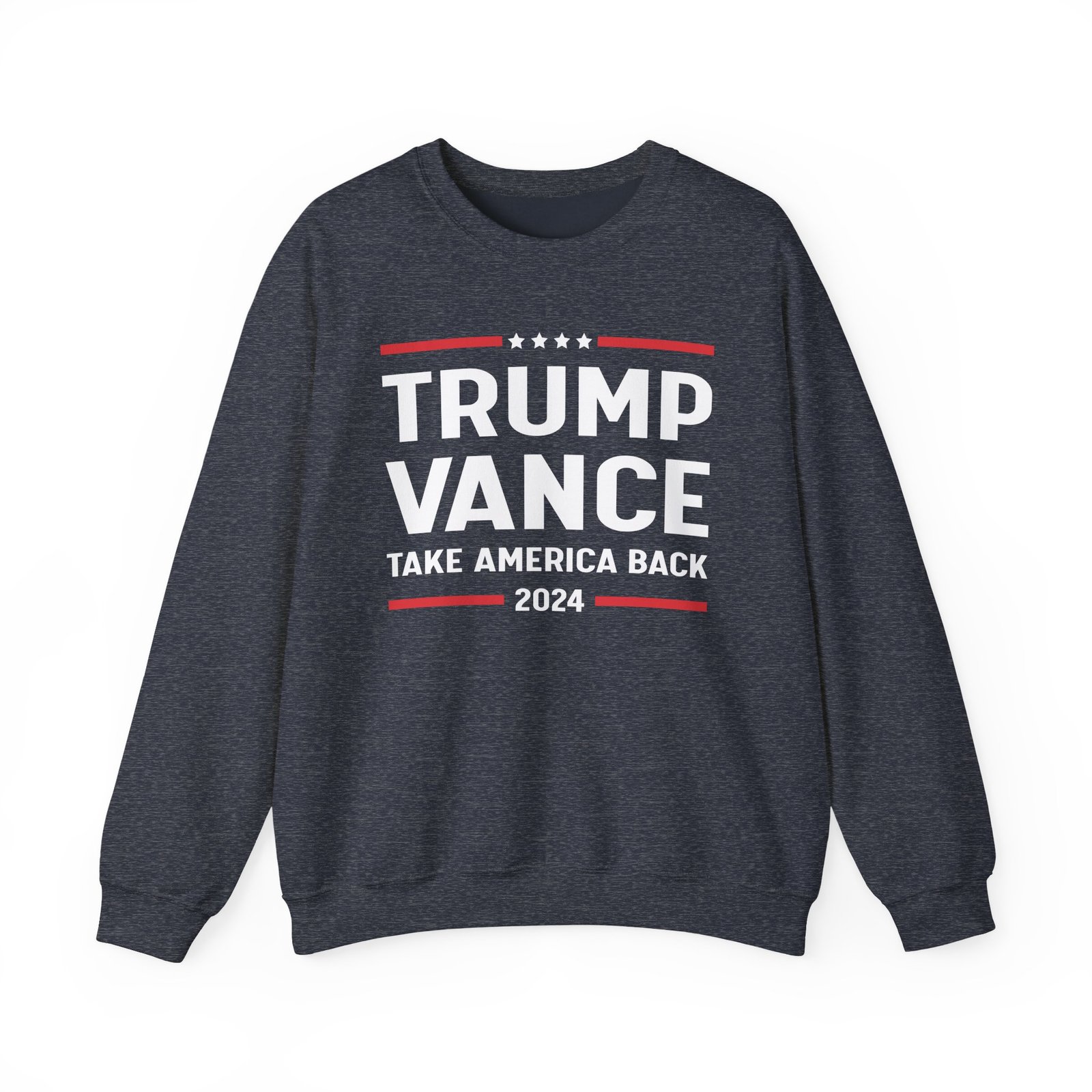 Support Trump Vance 2024 With This Take America Back Unisex Heavy Blend™ Crewneck Sweatshirt