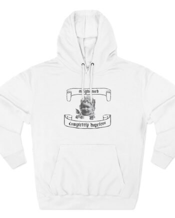 Maya Hawke Enlightened Three-Panel Fleece Hoodie