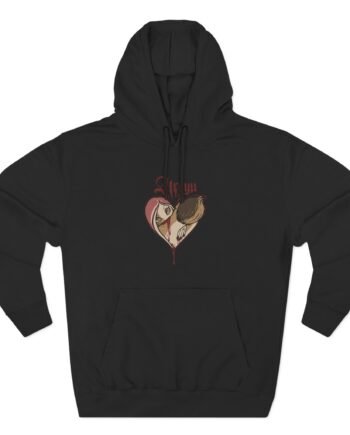 Atreyu Blood Heart Three-Panel Fleece Hoodie