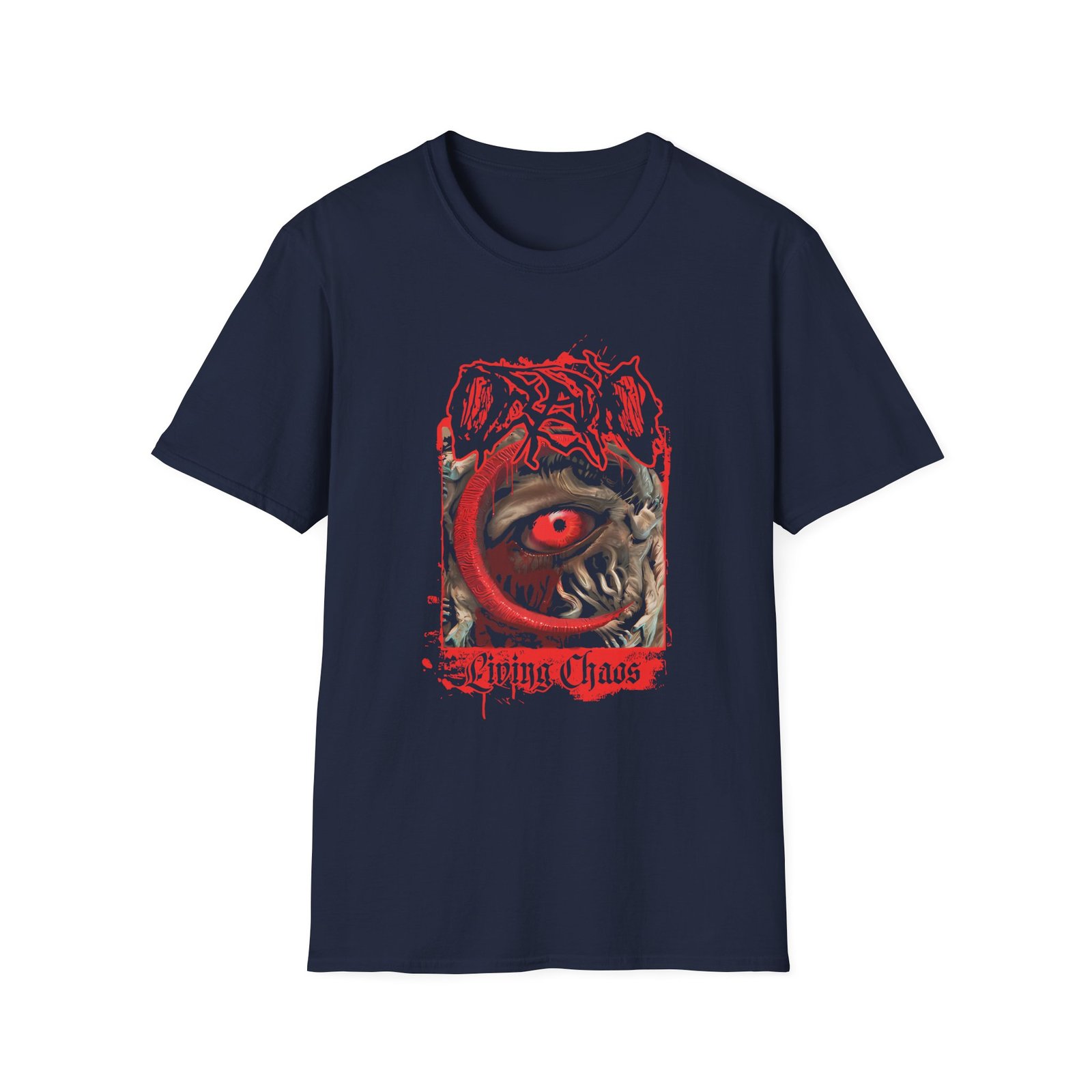Oceano Living Chaos Album Art Unisex Softstyle T-Shirt