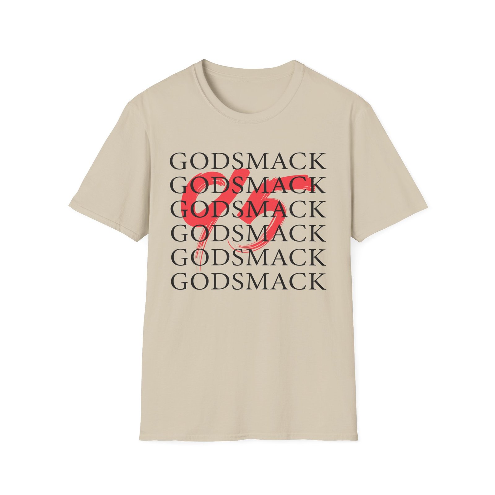 Godsmack Overlay Logo Unisex Softstyle T-Shirt