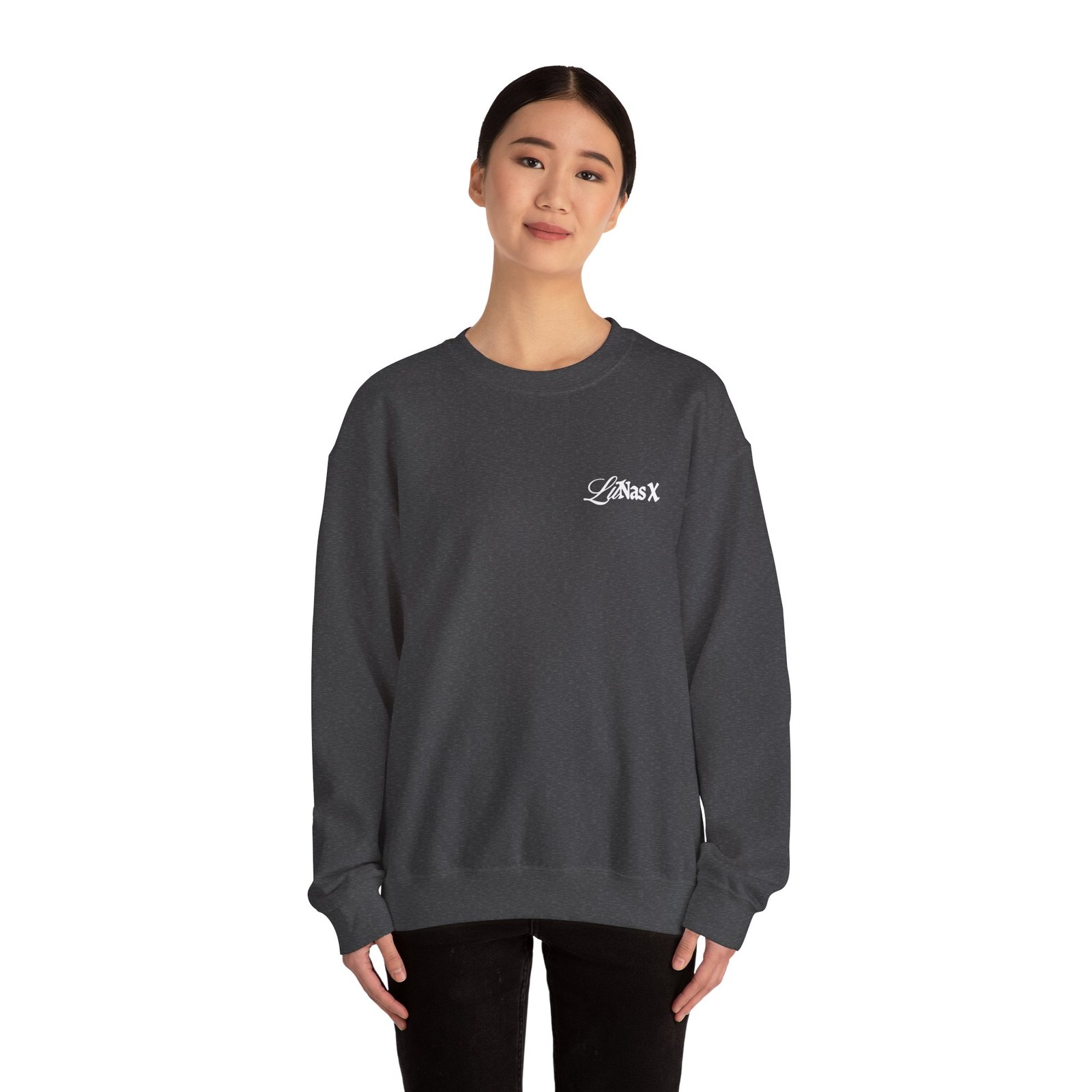 Lil Nas X Industry Baby Report Card Unisex Heavy Blend Crewneck Sweatshirt