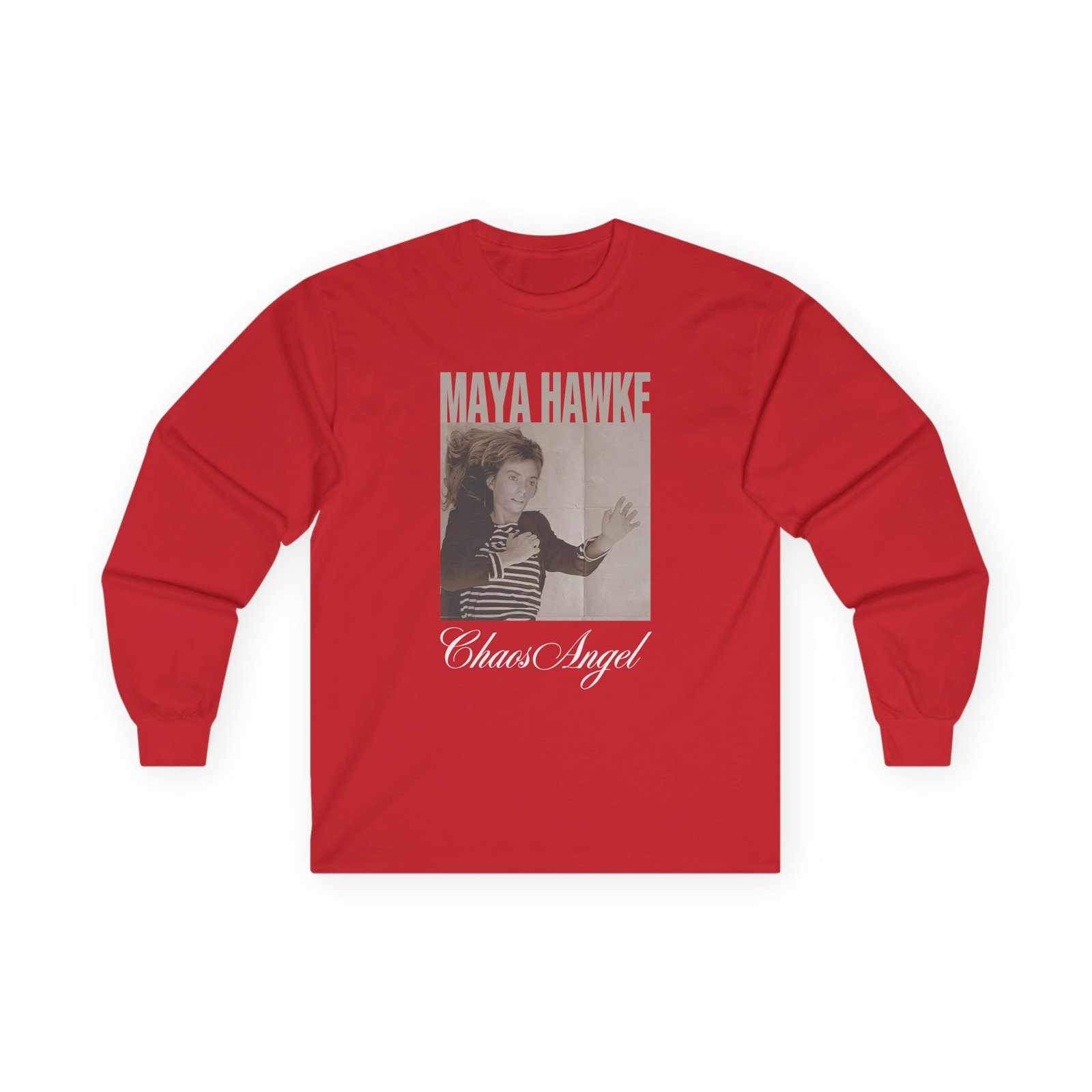 Maya Hawke Chaos Angel Unisex Ultra Cotton Long Sleeve Tee
