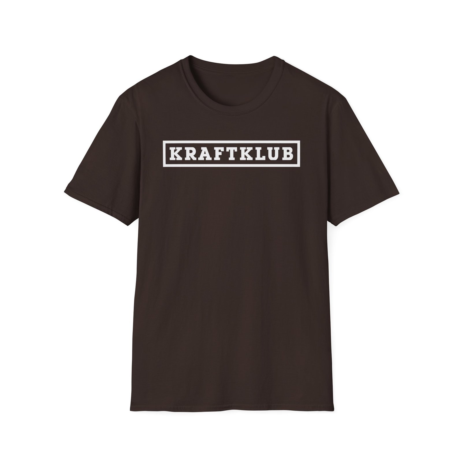 Kraftklub Lettering Unisex Softstyle T-Shirt
