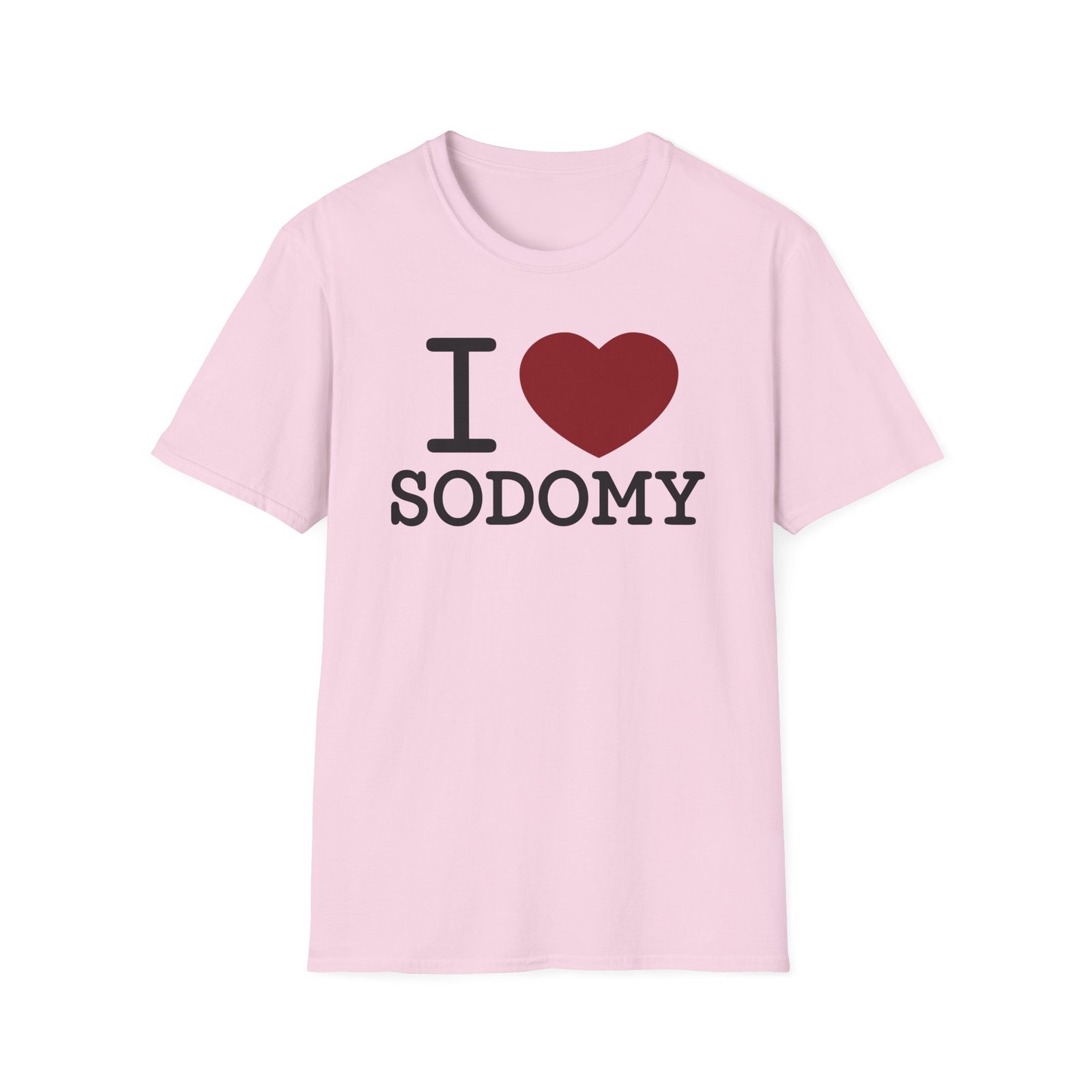 Dorian Electra I Love Sodomy Unisex Softstyle T-Shirt
