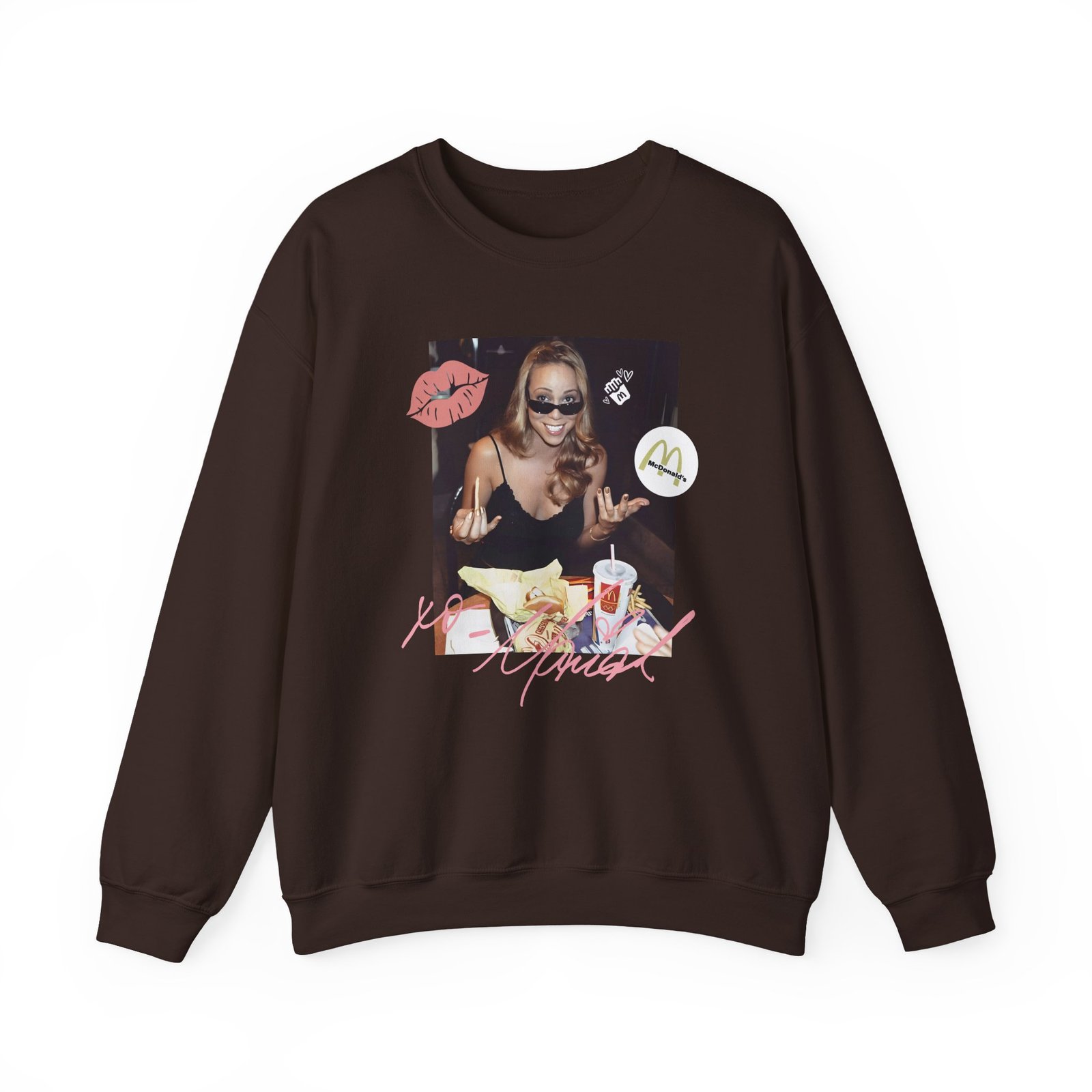 Mariah Carey Mcdonalds Unisex Heavy Blend™ Crewneck Sweatshirt