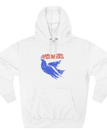 The Monkees Dove Logo Three-Panel Fleece Hoodie