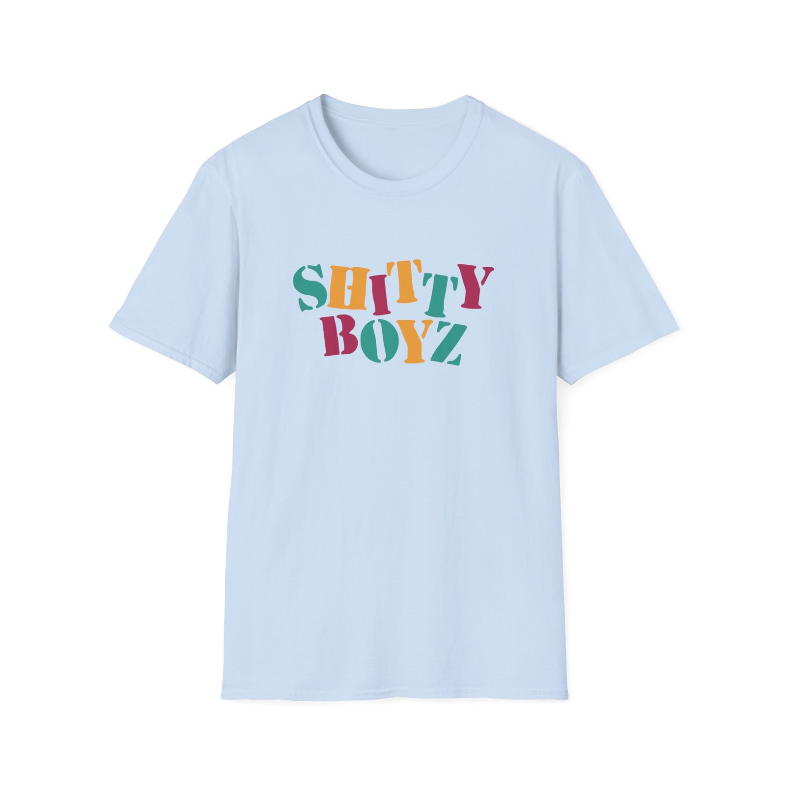 Babytron Shittyboyz Stencil Unisex Softstyle T-Shirt