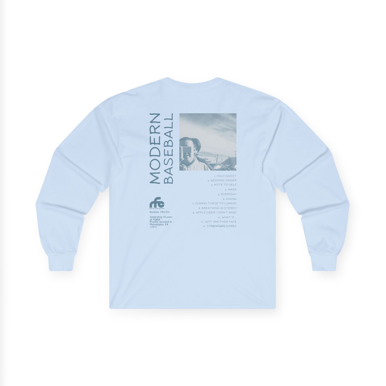 Modern Baseball Holy Ghost Album Unisex Ultra Cotton Long Sleeve Tee