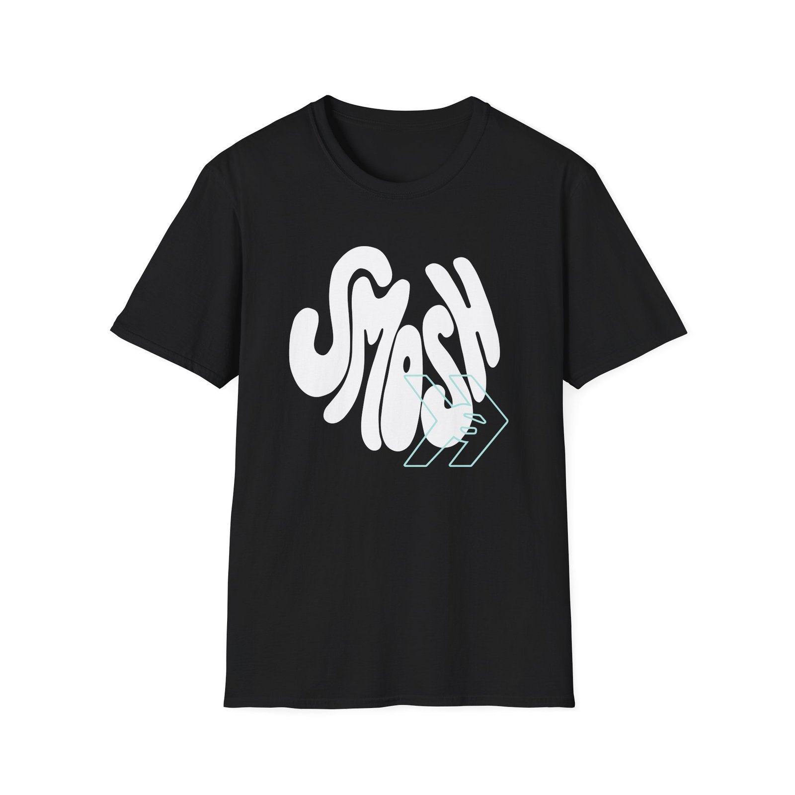 Smosh Groovy Logo Unisex Softstyle T-Shirt