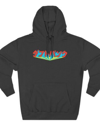Daft Punk Three-Panel Fleece Hoodie