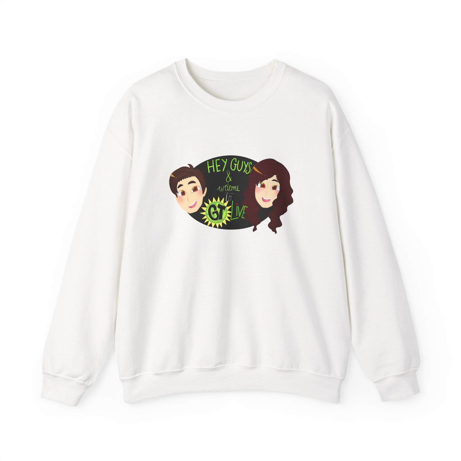 Matpat Game Theory Live Unisex Heavy Blend™ Crewneck Sweatshirt