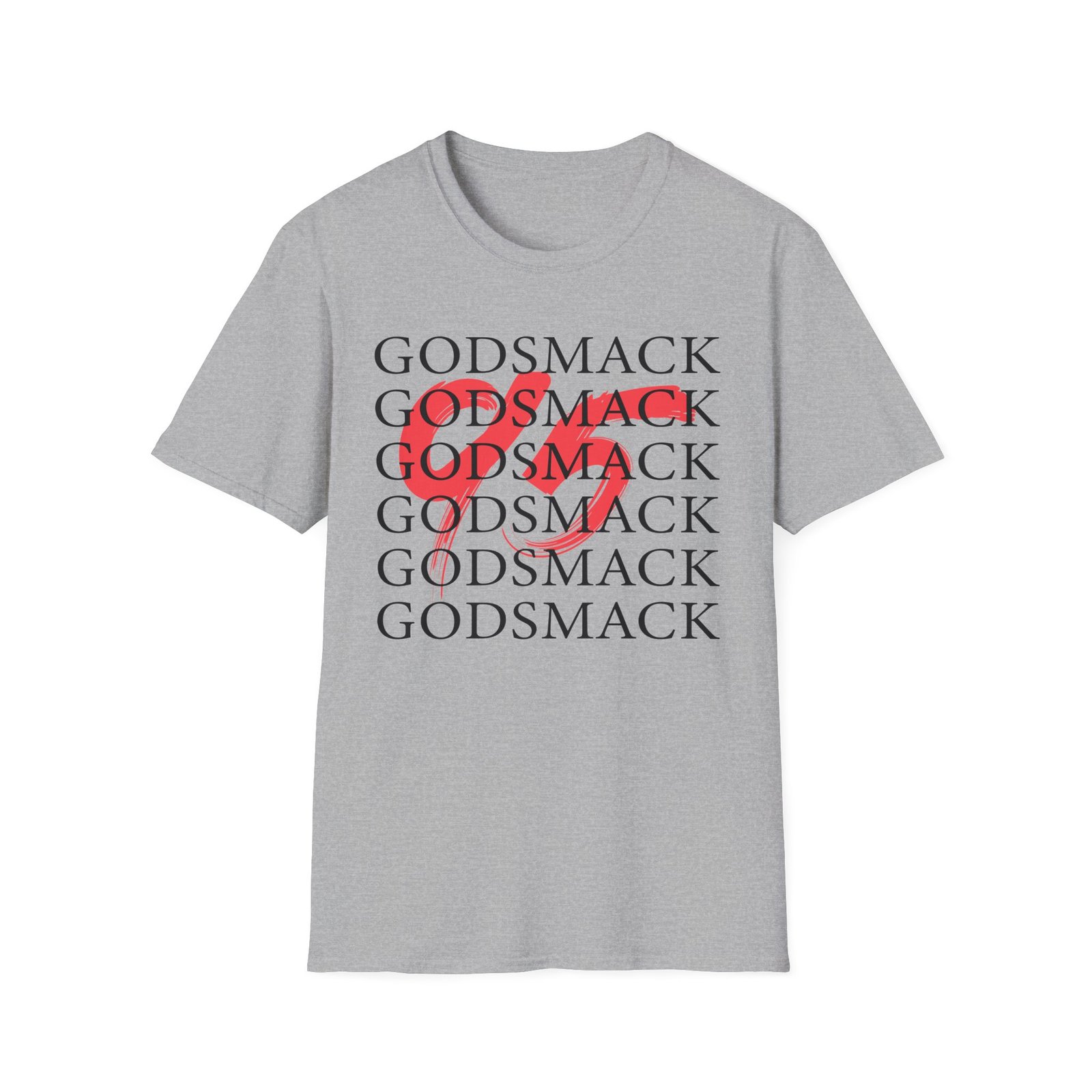 Godsmack Overlay Logo Unisex Softstyle T-Shirt